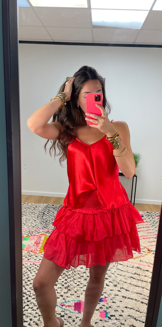 Débardeur chouchou Rouge