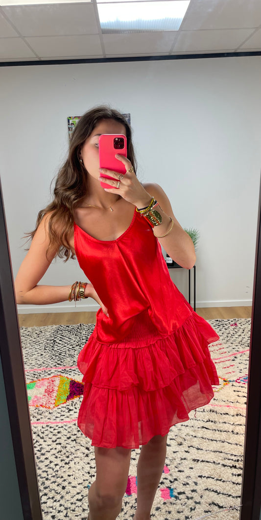 Débardeur chouchou Rouge
