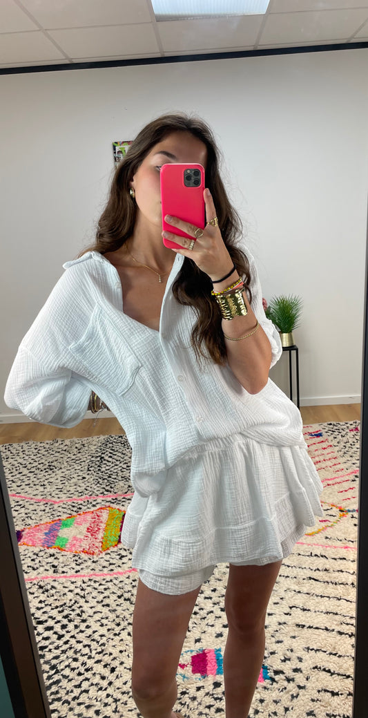 Chemise Lola blanche
